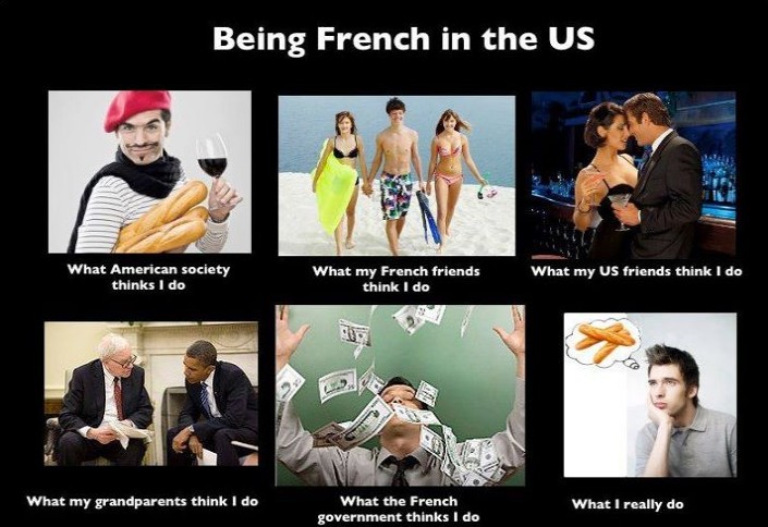 Franzose in den USA sein